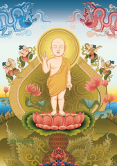 Ban Thư ký GHPGVN giới thiệu về hình tượng Đức Phật đản sinh phong cách thời Lý